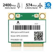 Tarjeta WiFi AX3000 MPE-AX3000H Dual Band WiFi 6 802.11AX Bluetooth 5.2 Mini PCI-E