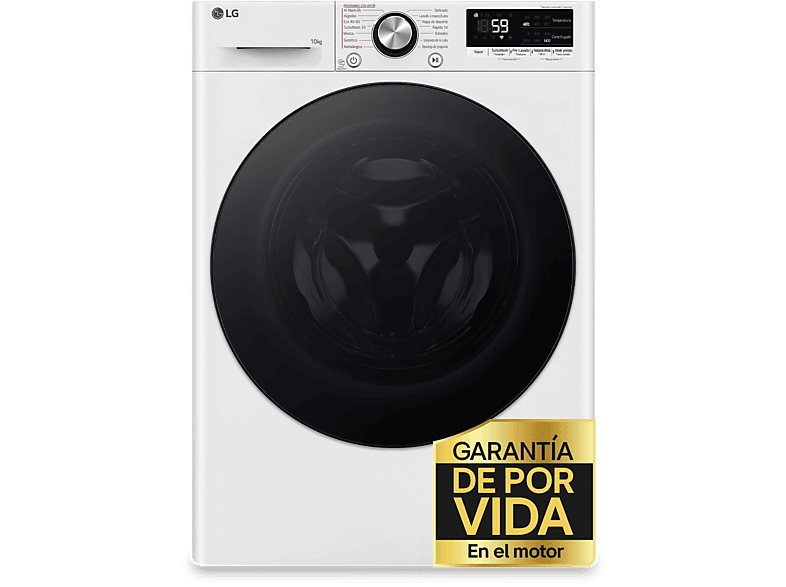 Lavadora Carga Frontal LG F4WR7010AGW 10kg