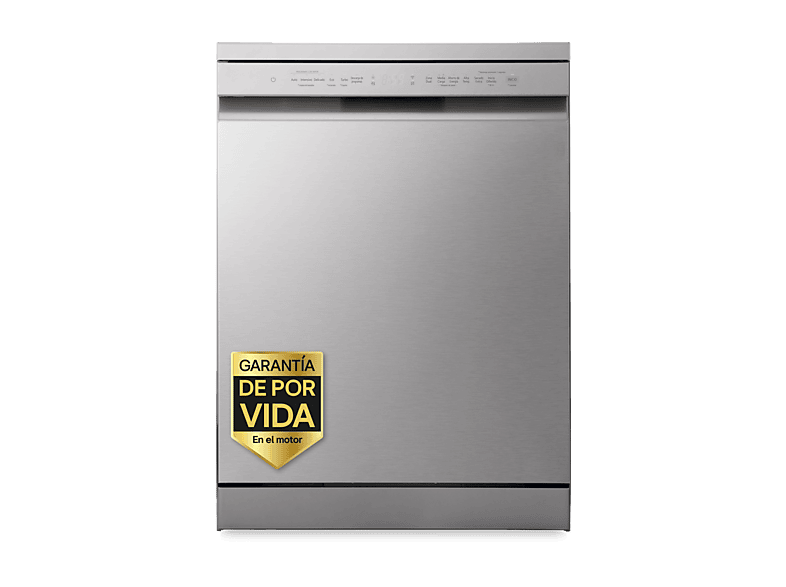 Lavavajillas LG DF243FV 60 cm 14 servicios Inox Antihuellas
