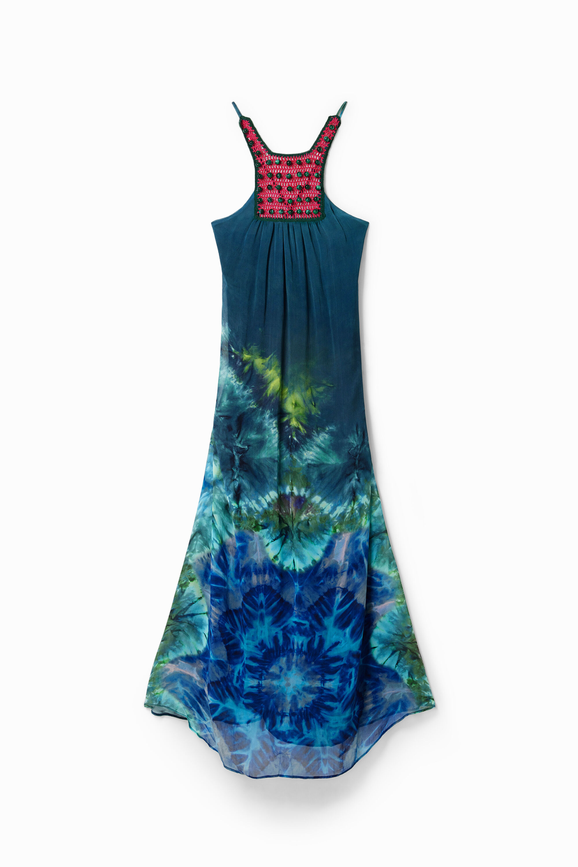 Desigual Vestido Largo Arty Tie-Dye