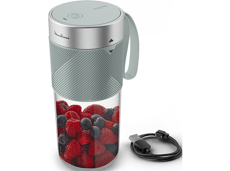 Batidora de Vaso Moulinex Lightmix LM1C04 300ml Carga USB