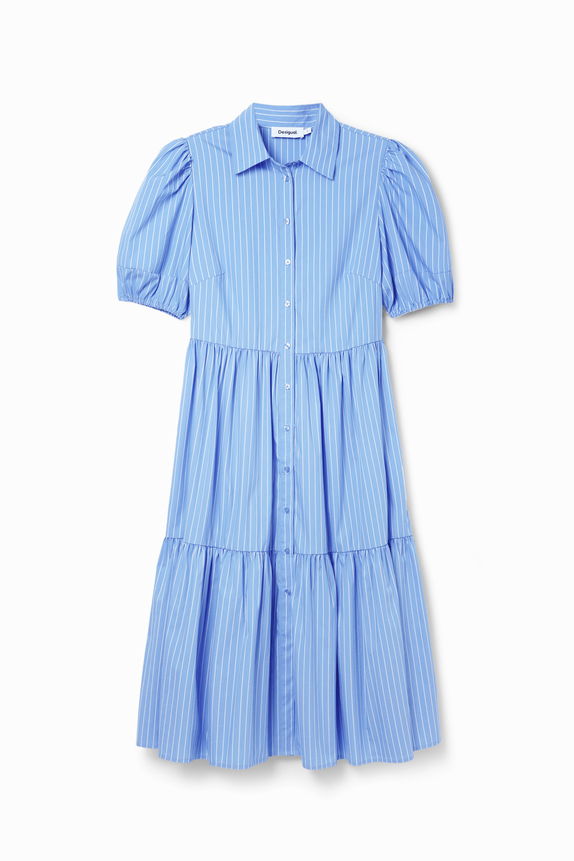 Vestido camisero de rayas fehombre Vestido camisero de rayas fehombre