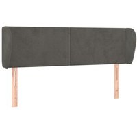 Cabecero de Terciopelo 147x23x78/88 Cm