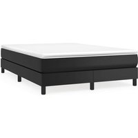 Estructura de Cama Box Spring Cuero Sintético 140x190 cm CFW221053