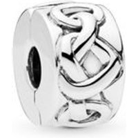 Charm Pandora Plata Corazones Anudados 798035 Charm Pandora Plata Corazones Anudados 798035