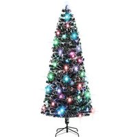 Árbol de Navidad con Luces y Soporte 240 cm