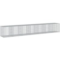 Cesta de Gaviones con Cubierta Hierro Galvanizado 700x100x100cm