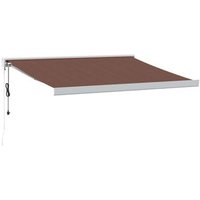 Toldo Retráctil Automático 350x250 cm Vidaxl