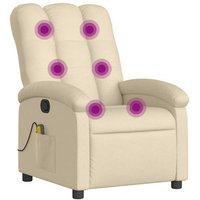 Sillón de Masaje Reclinable Vidaxl de Tela Sillón de Masaje Reclinable Vidaxl de Tela