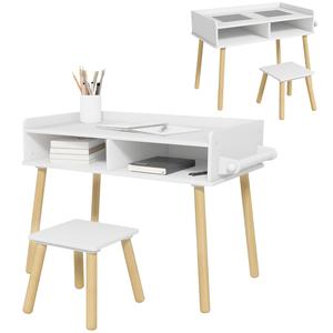 Conjunto Mesa y Silla con Accesorios Homcom Conjunto Mesa y Silla con Accesorios Homcom