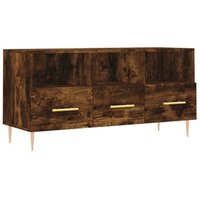 Mueble de TV de madera de ingeniería, 102x36x50 cm
