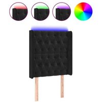 Cabecero Led de Terciopelo 83x16x118/128 cm