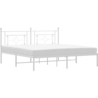 Estructura de Cama de Metal con Cabecero