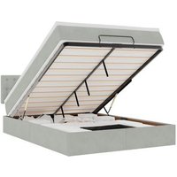 Estructura Cama Otomana Vidaxl Terciopelo 140x190cm