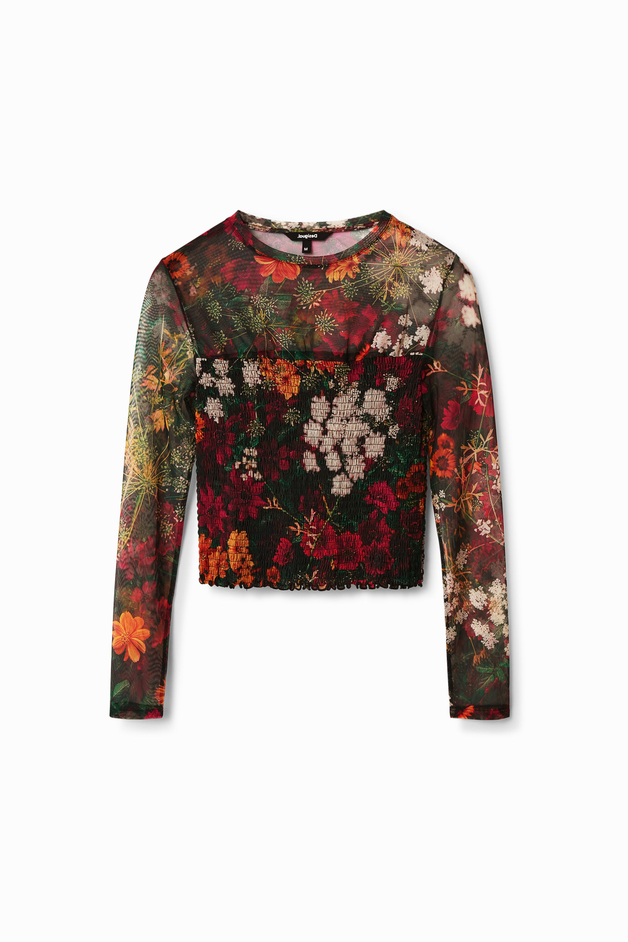 Camiseta Desigual de tul para mujer