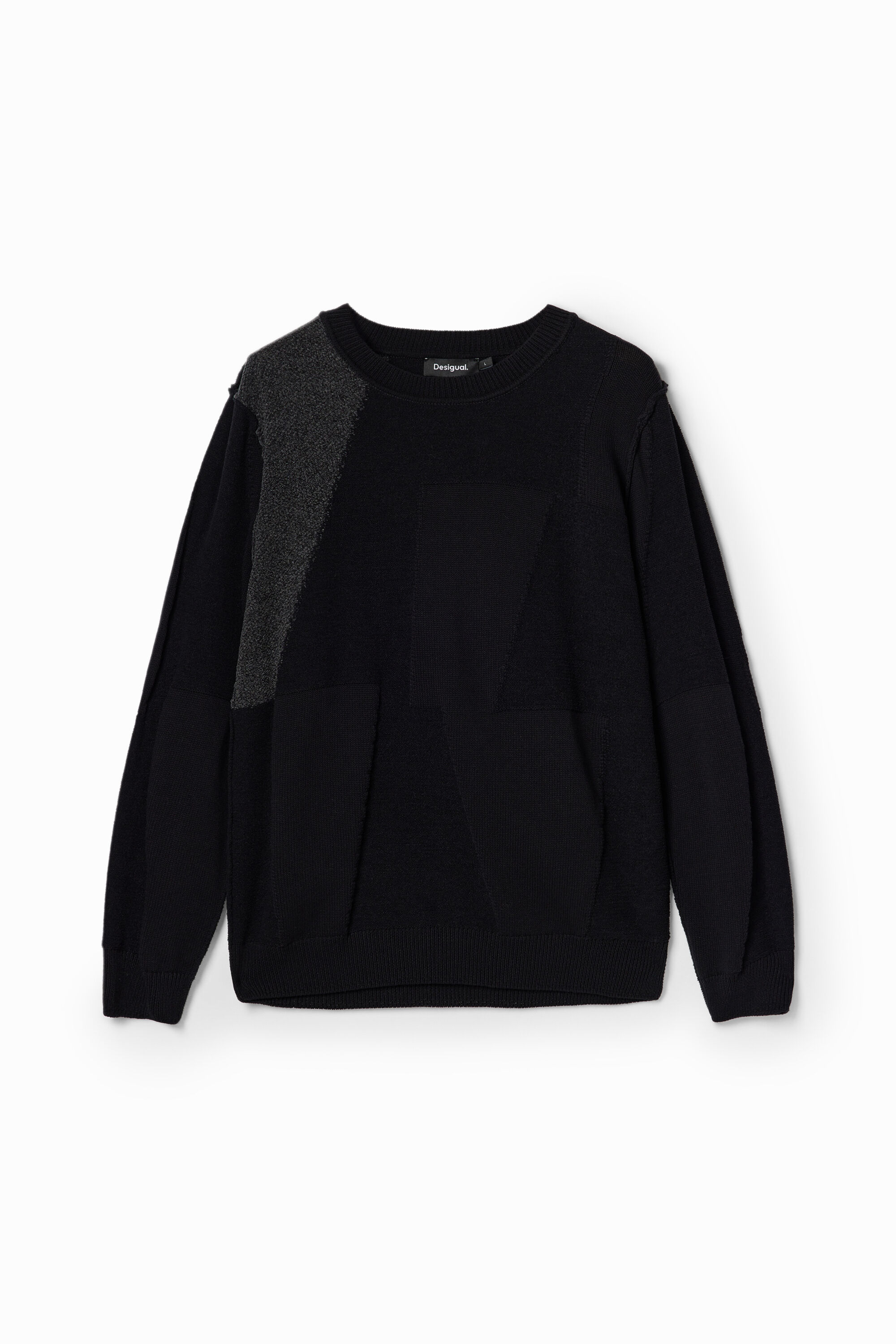 Jersey Desigual Patch Texturas Hombre