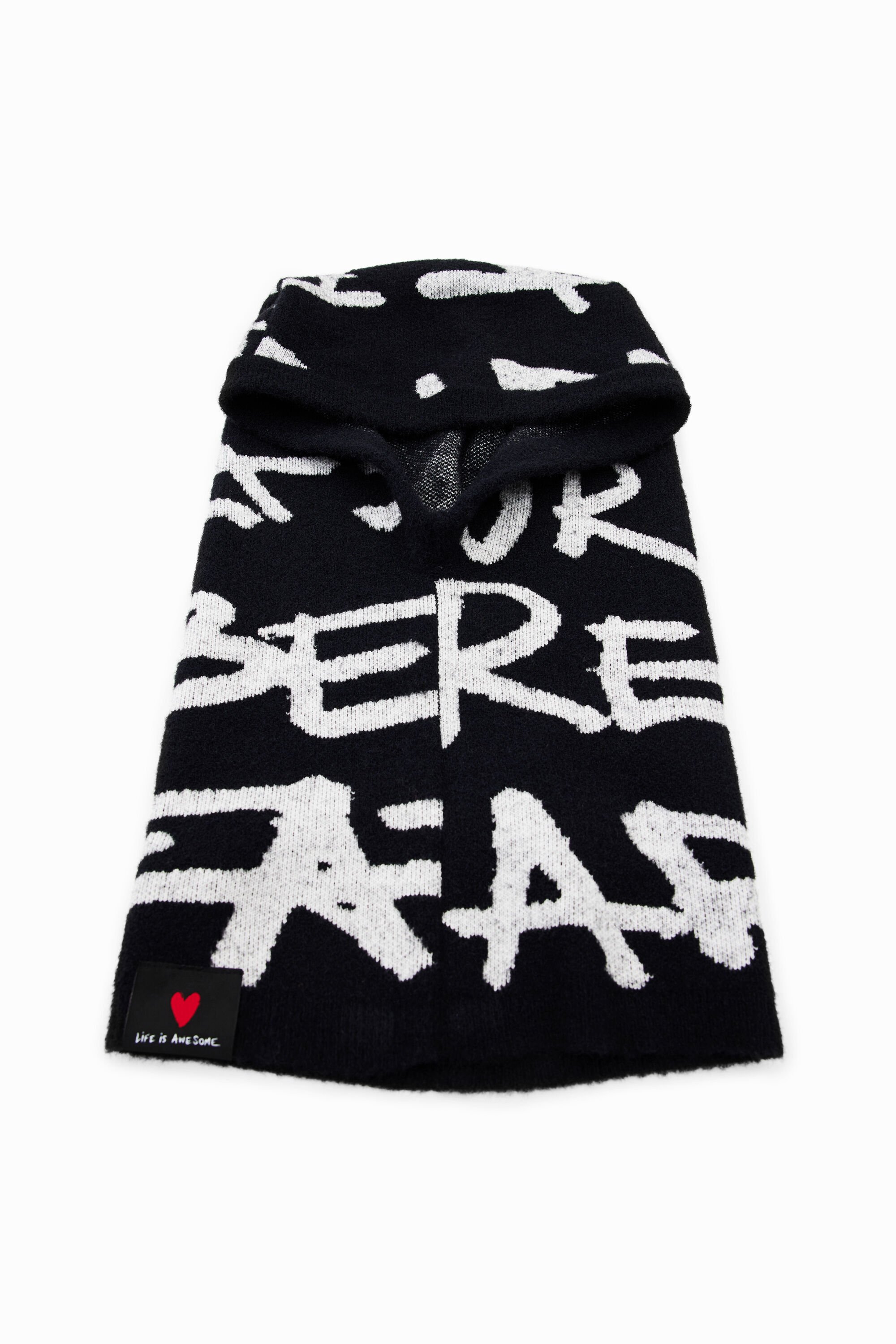 Pasamontañas Desigual Lettering