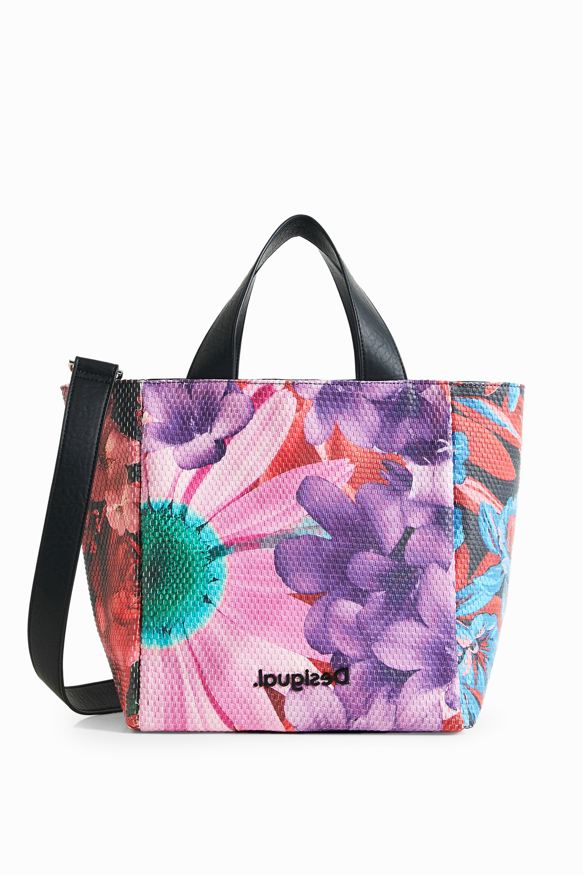 Bolso de mano Desigual floral