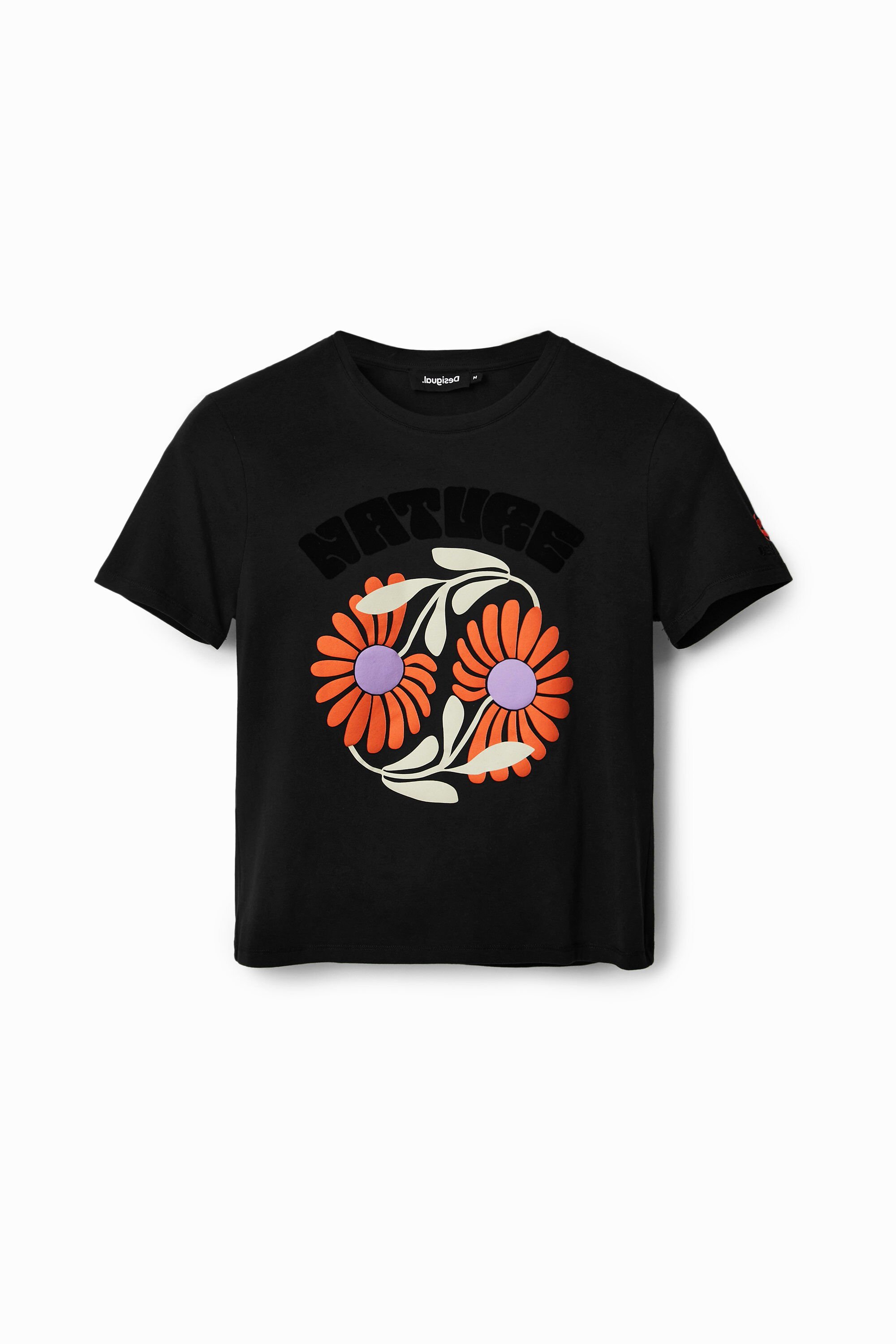 Camiseta Desigual "Save Nature" Flores para Hombre