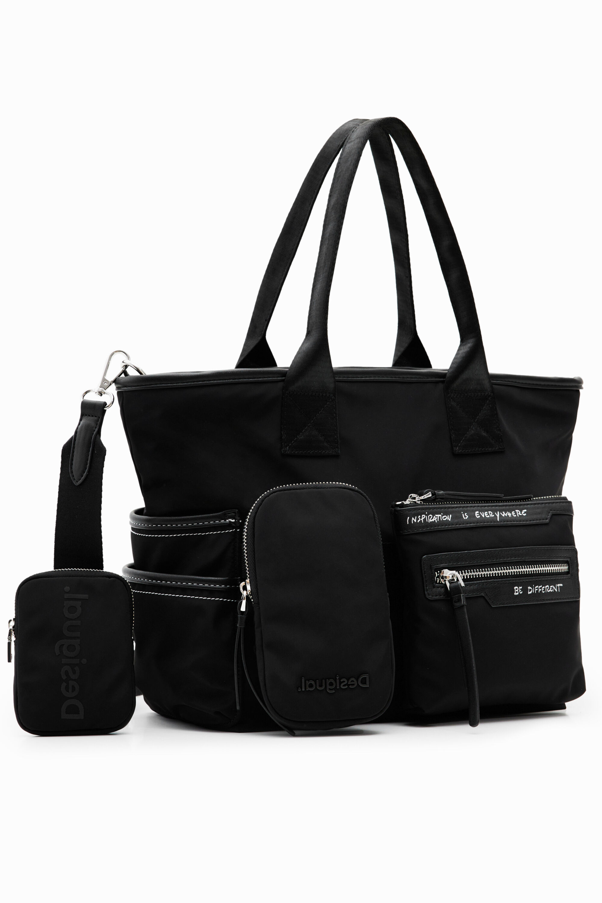 Bolso Shopper Desigual para Mujer