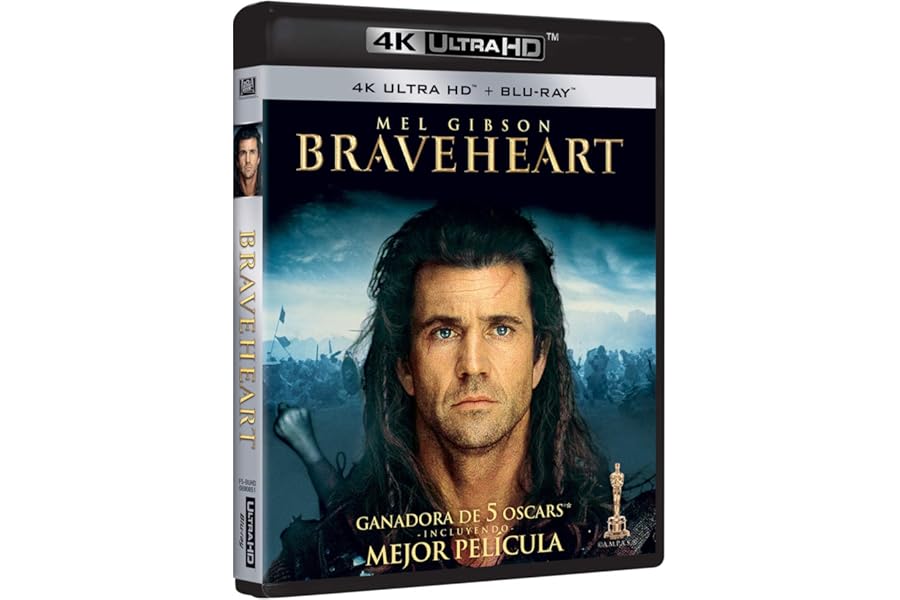Braveheart 4K UHD Blu-ray Braveheart 4K UHD Blu-ray