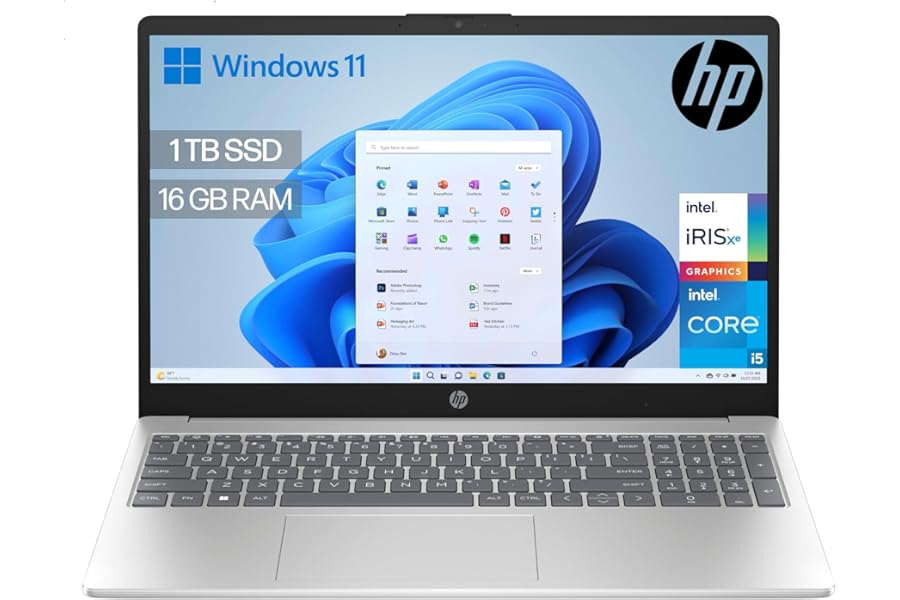 HP Portátil 15.6" FHD Intel Core i5-1334U 16GB RAM 1TB SSD Windows 11 HP Portátil 15.6" FHD Intel Core i5-1334U 16GB RAM 1TB SSD Windows 11