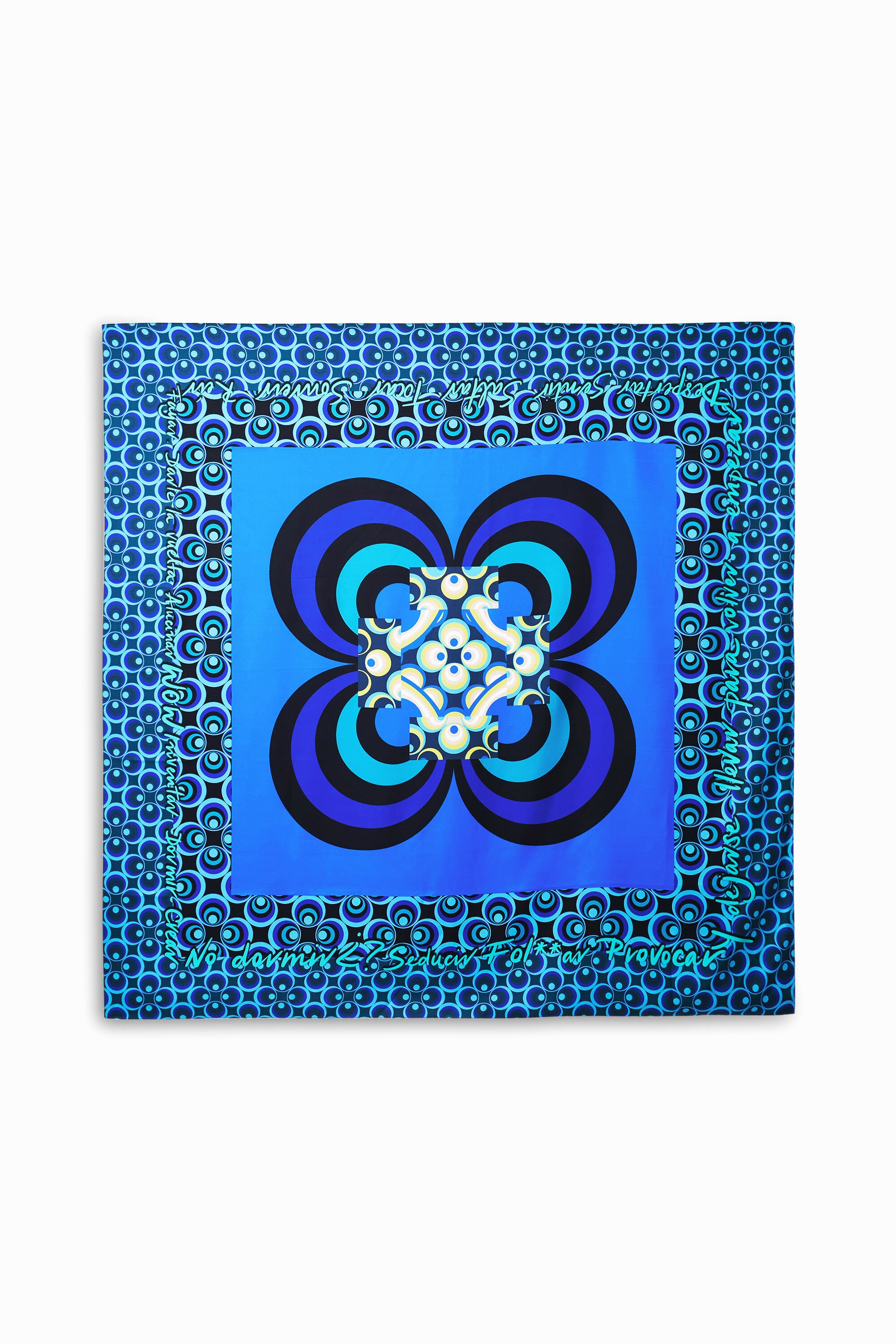Foulard Cuadrado Geometría XL Foulard Cuadrado Geometría XL