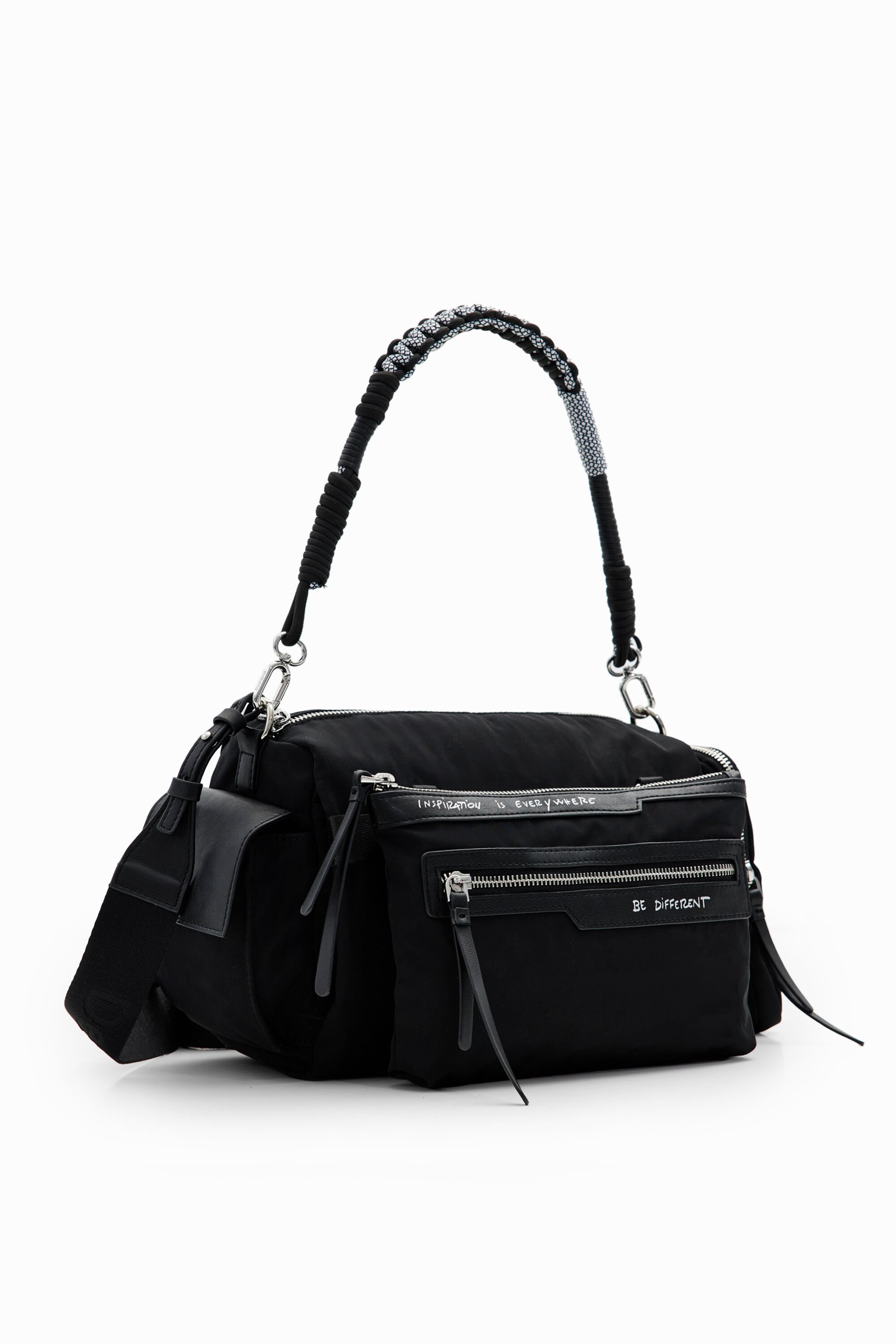 Bolso mediano de nylon para hombre Desigual Bolso mediano de nylon para hombre Desigual