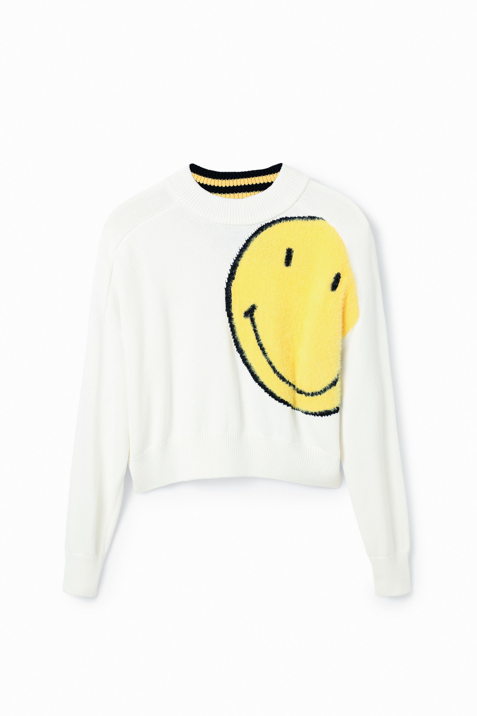 Jersey Desigual oversize Smiley® para hombre Jersey Desigual oversize Smiley® para hombre
