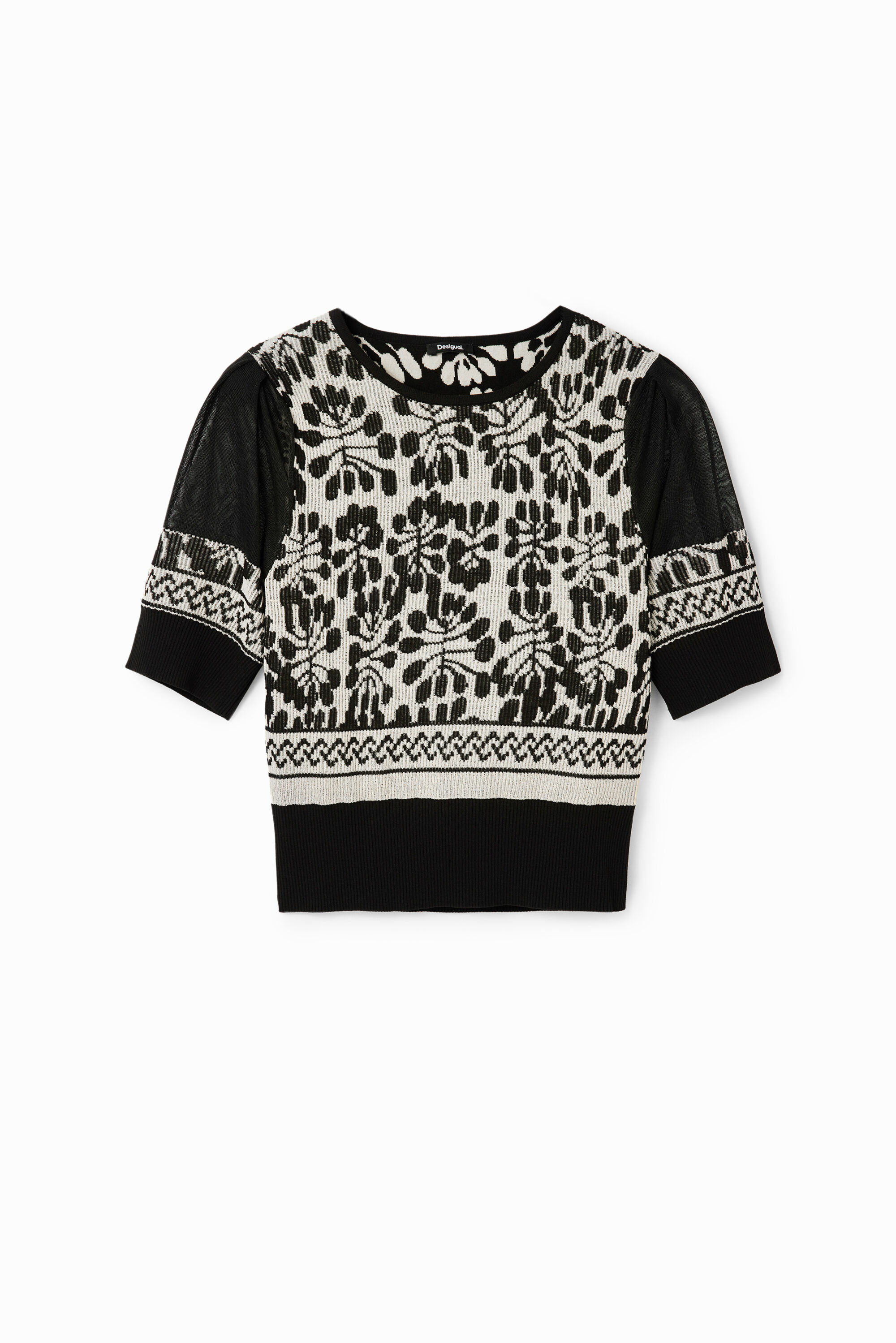 Camiseta de punto Christian Lacroix Desigual para hombre Camiseta de punto Christian Lacroix Desigual para hombre
