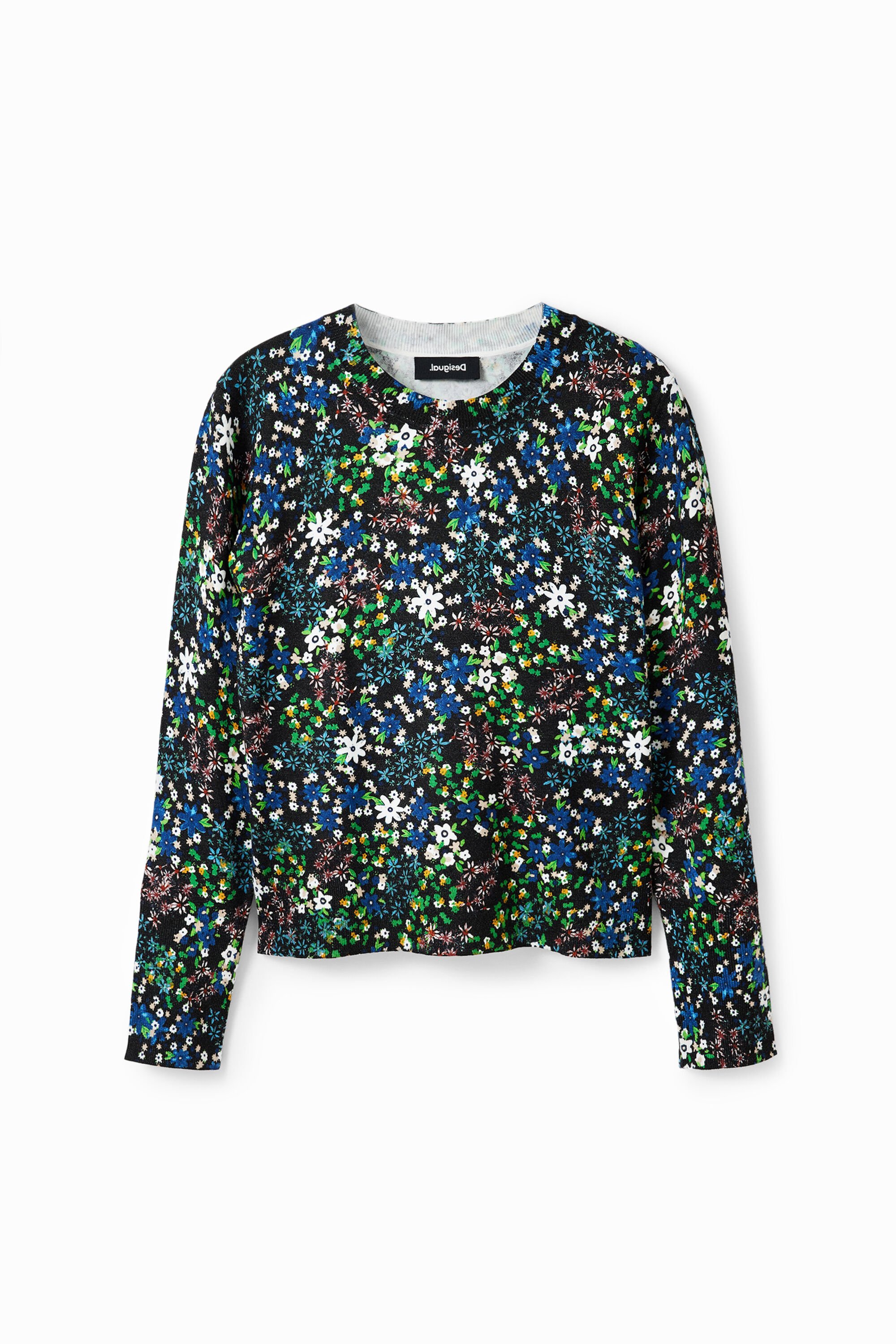 Jersey "Slim Flowers" Desigual para Hombre Jersey "Slim Flowers" Desigual para Hombre