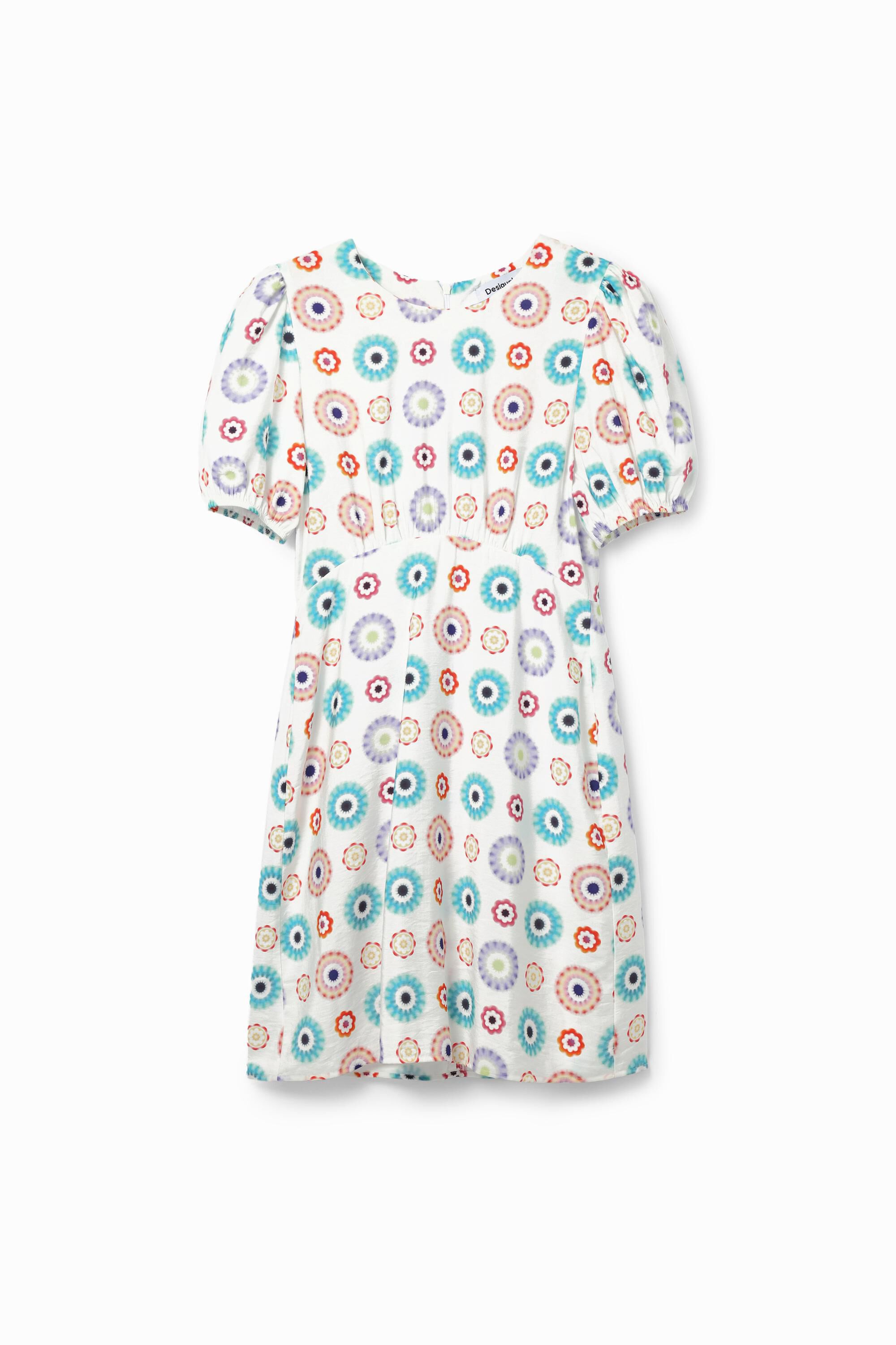 Vestido Corto Geométrico Desigual para Mujer Vestido Corto Geométrico Desigual para Mujer
