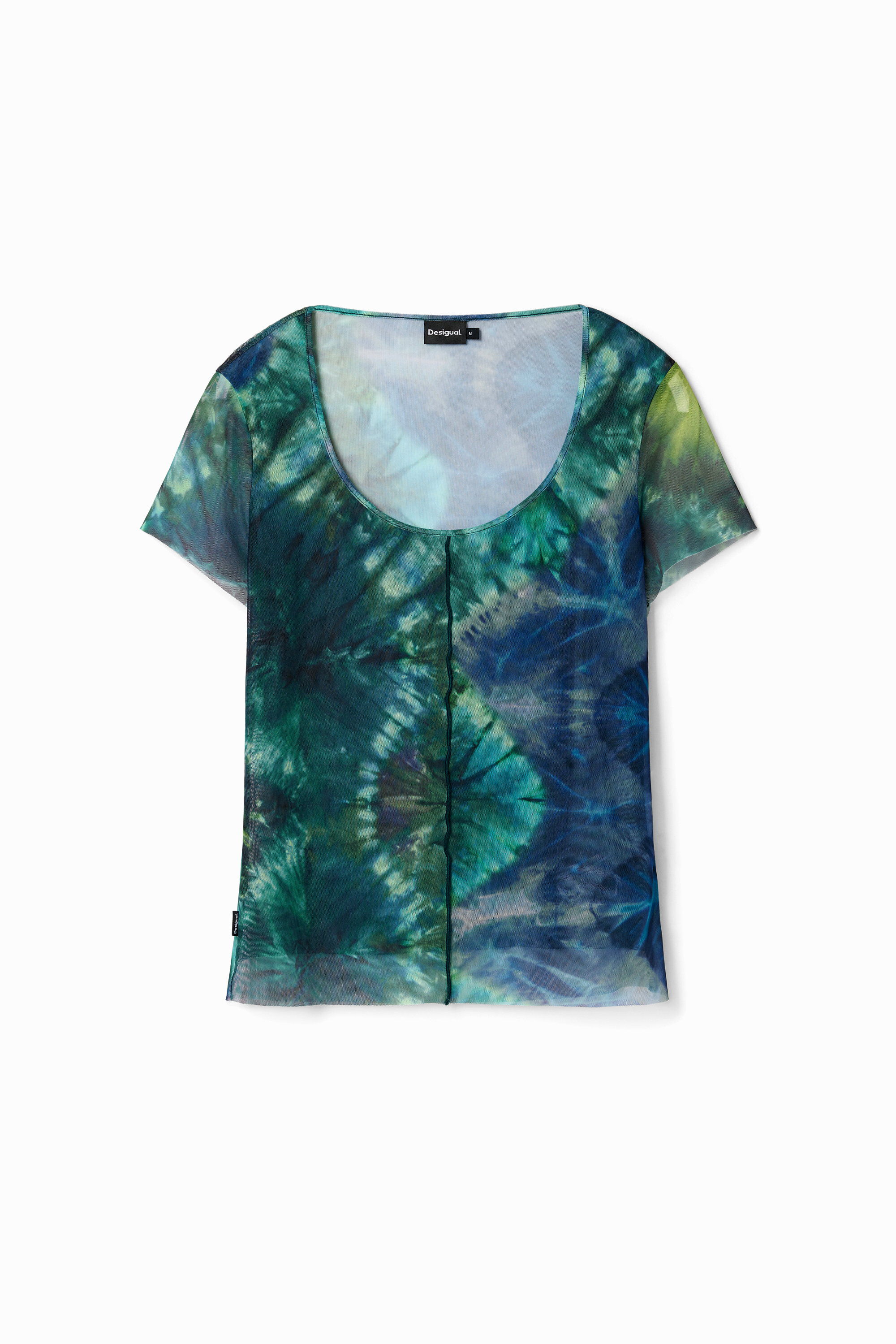 Camiseta de manga corta tie-dye Desigual para hombre Camiseta de manga corta tie-dye Desigual para hombre