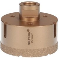 Corona Diamante para Amoladora 75 mm