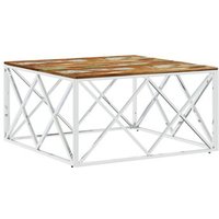 Mesa de Centro Acero y Madera Reciclada