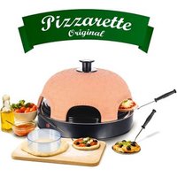 Emerio Horno para Pizzas Eléctrico Cubierta Piedra Terracota