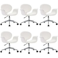Sillas De Comedor Giratorias (Paquete de 6)