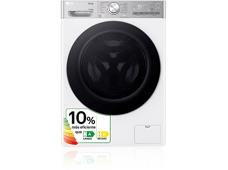 Lavadora Secadora LG F4DR9513A2W 13 Kg / 7 Kg 1400 rpm Lavadora Secadora LG F4DR9513A2W 13 Kg / 7 Kg 1400 rpm