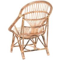 Silla Bambú Ratán 63x55x90 Silla Bambú Ratán 63x55x90