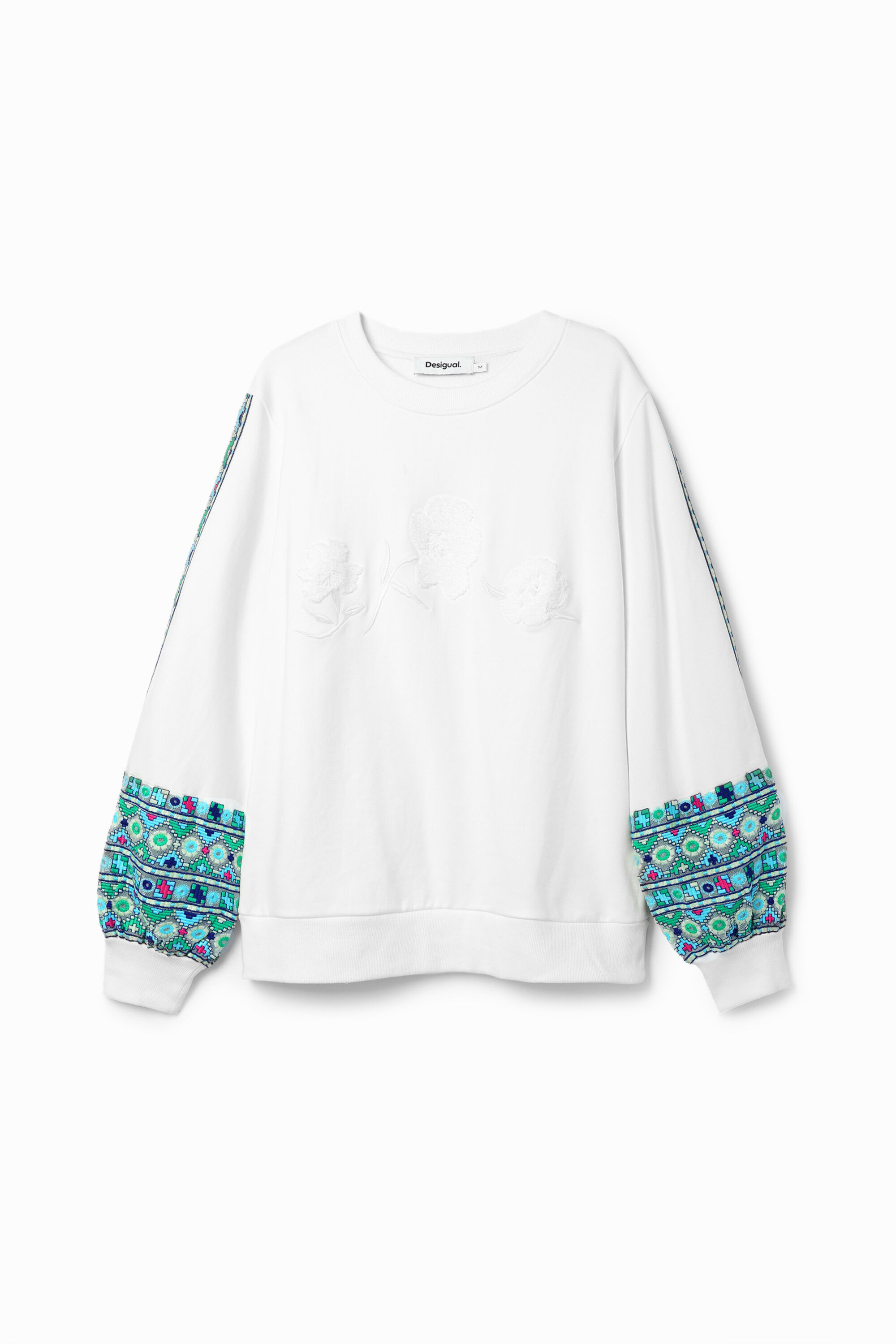Sudadera abullonada bordados fehombre Desigual Sudadera abullonada bordados fehombre Desigual