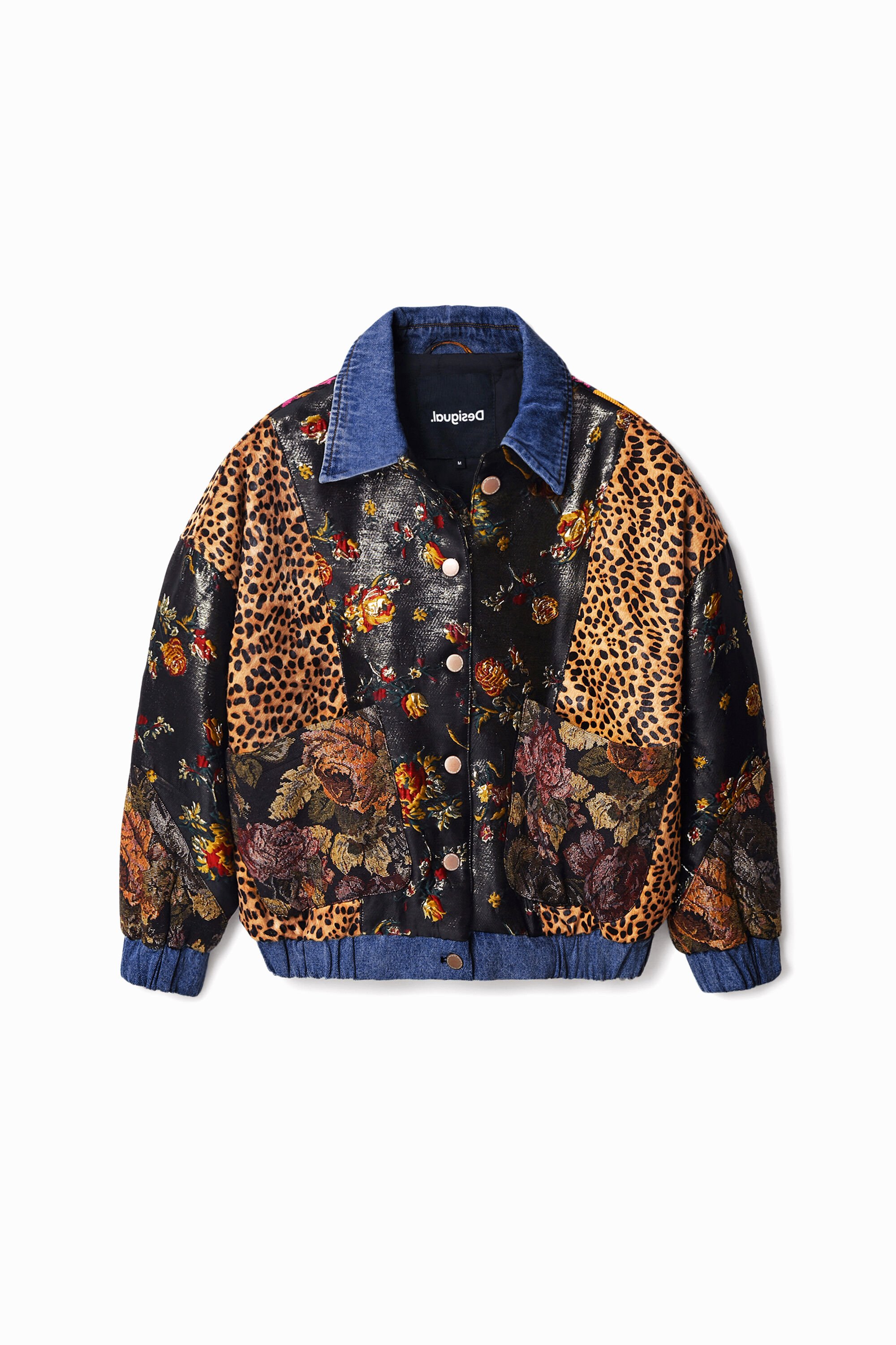 Chaqueta de Piel Mickey Mouse Desigual para Hombre Chaqueta de Piel Mickey Mouse Desigual para Hombre