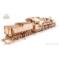 Modelo De Madera 3D - Tren De Vapor
