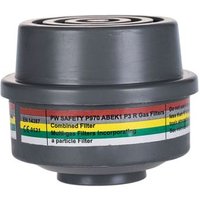 Paquete de 4 filtros de protección ABEK1P3 con conexión de rosca