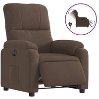 Sillón reclinable eléctrico de microfibra CFW720864