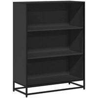 Estantería de Libros Negra 80,5x35x107,5 Cm