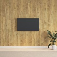 Paneles De Pared Con Aspecto De Madera PVC 2,06 M²
