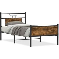 Cama Individual Estructura de Cama Sin Colchón 90x190 cm Cfw1059844