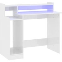 Escritorio LED Madera Contrachapada 97x45x90 cm