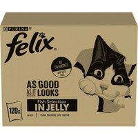 Felix Fantastic Pescado En Gelatina Pack Surtido Sobres 120x85g