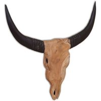 Escultura de Pared de Teca Vidaxl